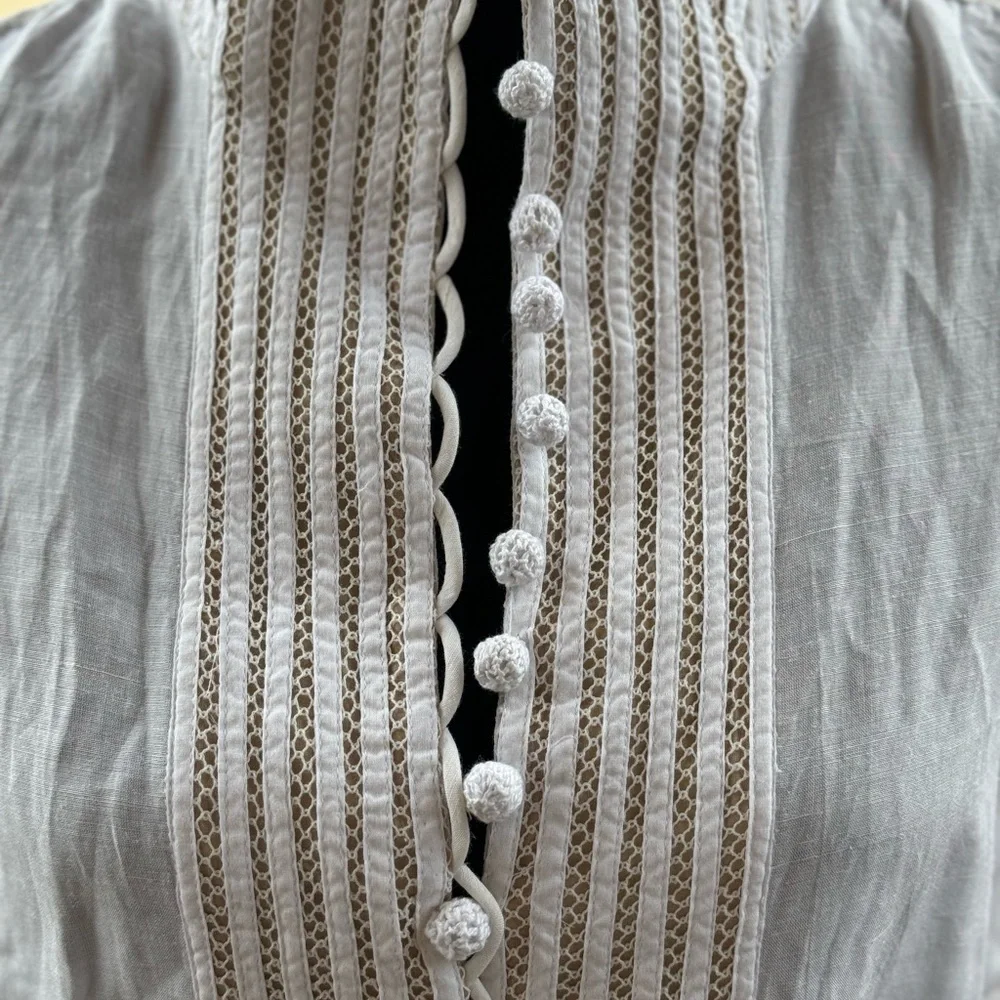 Soft Surroundings Button Up Blouse - L - Picture 3 of 7